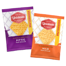 Uniekaas geraspte kaas mild of pittig